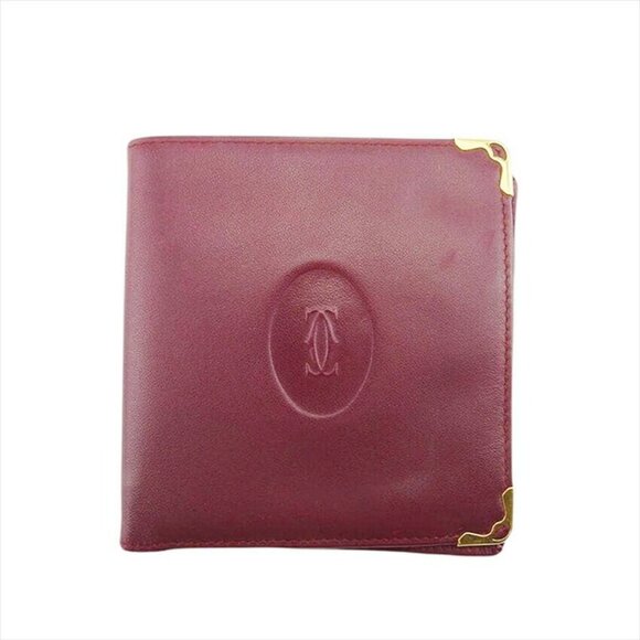 Cartier Bi -fold wallet USED - Picture 1 of 10
